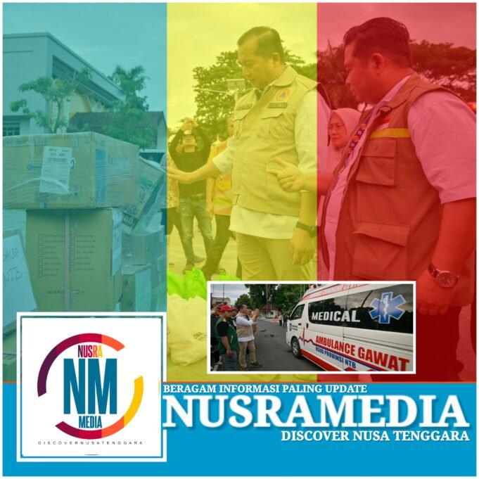 NTB Kirim Bantuan dan Lepas Tim Medis Bantu Korban Banjir Aceh