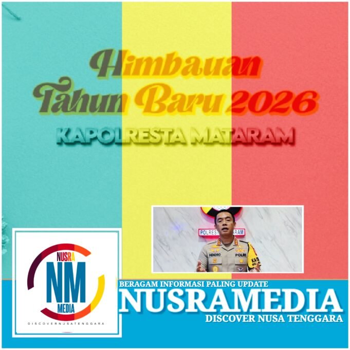 Kapolresta Mataram Imbau Warga Sambut Tahun Baru dengan Aman, Damai, dan Penuh Kepedulian