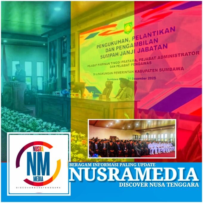 Pemda Sumbawa Tutup 2025 dengan Mutasi 132 Pejabat Struktural