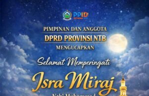 DPRD PROVINSI NTB : SELAMAT MEMPERINGATI ISRA MI’RAJ 2026