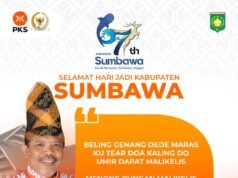 ANGGOTA DPR RI JOHAN ROSIHAN : SELAMAT HARI JADI KABUPATEN SUMBAWA KE-67