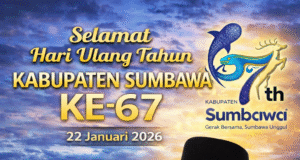 WAKIL KETUA I DPRD SUMBAWA : SELAMAT HUT SUMBAWA KE-67