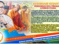 Sejarah Baru di NTB, DPRD Apresiasi Gubernur Iqbal Resmikan Vihara