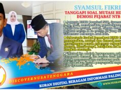 Mutasi Pejabat NTB Dinilai Lewati Pertimbangan Matang