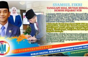 Mutasi Pejabat NTB Dinilai Lewati Pertimbangan Matang