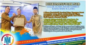 Hujan Sambut Kepemimpinan Baru Diskominfotik NTB, Doktor AKA Ajak Perkuat Kebersamaan
