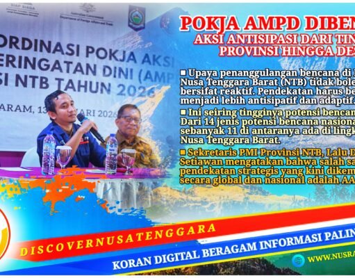 NTB Perkuat Aksi Antisipasi Bencana, PMI Dorong Respon Berbasis Peringatan Dini