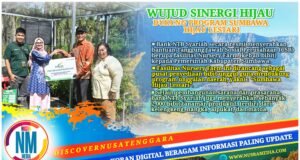 Serahkan Nursery Farm untuk Program Sumbawa Hijau Lestari, Pemda Apresiasi Bank NTB Syariah