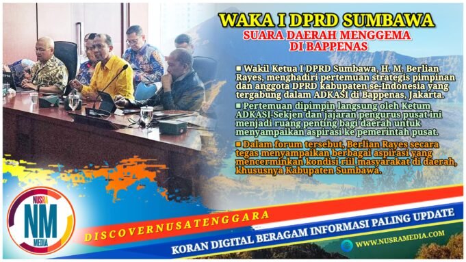 Berlian Rayes Perjuangkan Aspirasi Sumbawa Bersama ADKASI di Jakarta