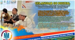 Diskominfotik NTB dan KKN Unram Dorong Desa Melek Informasi