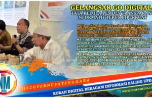 Diskominfotik NTB dan KKN Unram Dorong Desa Melek Informasi
