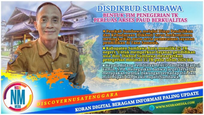 15 TK di Sumbawa Bakal Dinegerikan Tahun Ini