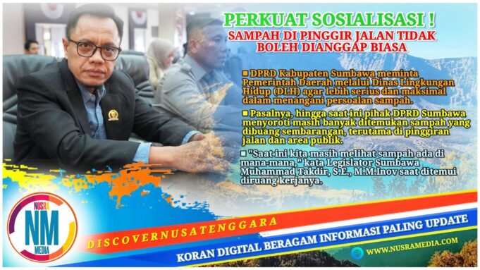 DPRD Sumbawa Desak Pemda Serius Tangani Persoalan Sampah