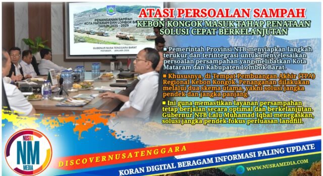 Pemprov NTB Siapkan Perluasan Landfill dan Waste to Energy