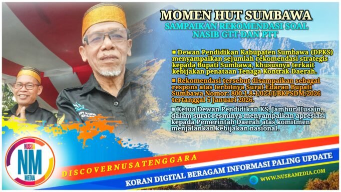 Dewan Pendidikan Sumbawa Minta Kebijakan Berkeadilan untuk 1.569 GTT dan PTT