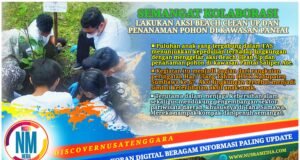 Didukung MPR RI, FAS Gelar Aksi Bersih Pantai dan Penanaman Pohon Sambut HUT Sumbawa ke-67
