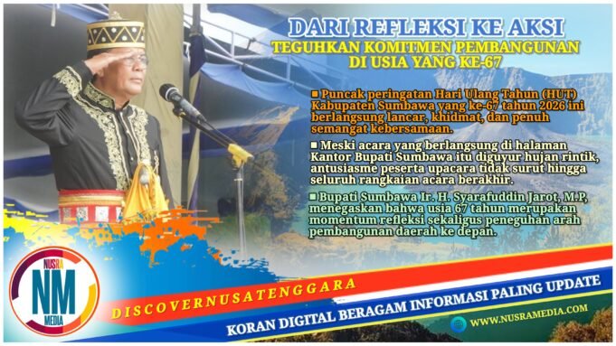 Sumbawa Mantapkan Langkah Menuju Daerah Unggul, Maju dan Sejahtera