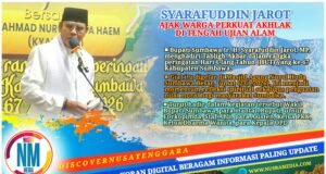 Bupati Sumbawa Tekankan Keseimbangan Pembangunan Fisik dan Spiritual