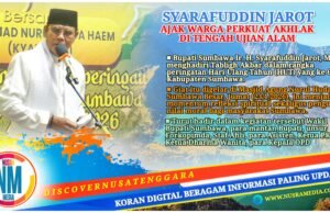 Bupati Sumbawa Tekankan Keseimbangan Pembangunan Fisik dan Spiritual