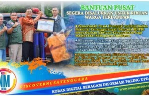 Sumbawa Terima Bantuan Kebencanaan dari BNPB