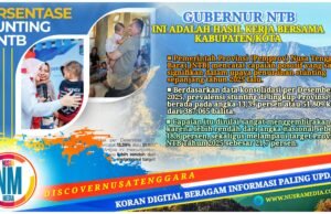 Stunting di NTB Turun Drastis