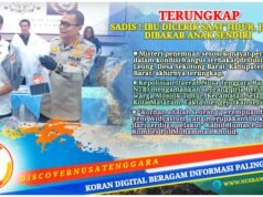 Misteri Jasad Terbakar di Lombok Barat Terungkap, Anak Diduga Tega Habisi Ibu Sendiri Karena Uang
