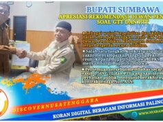 Perjuangkan Nasib 1.569 GTT dan PTT, DPKS Bergerak Temui Bupati Sumbawa