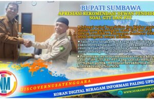 Perjuangkan Nasib 1.569 GTT dan PTT, DPKS Bergerak Temui Bupati Sumbawa