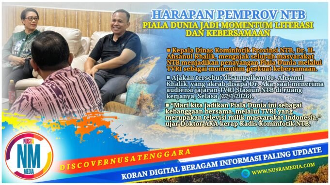 Akses Siaran Diperkuat hingga Wilayah Terpencil, Kepala Diskomimfotik NTB : Perkuat Kebersamaan