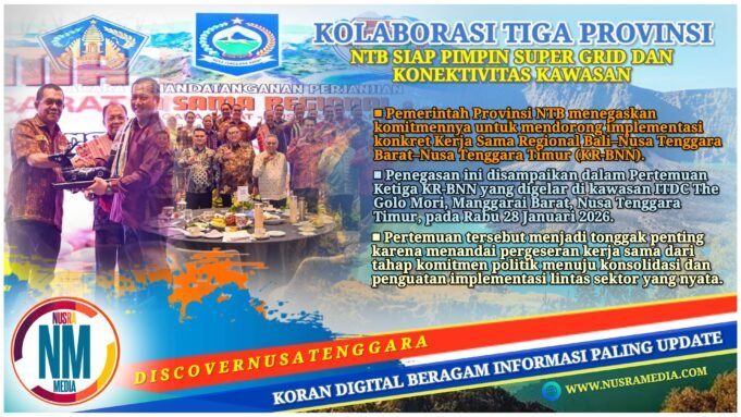 Kerja Sama Bali–NTB–NTT Masuki Tahap Implementasi : Disiapkan Jadi Lokomotif Ekonomi Indonesia Timur