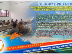 Warga Kabul Minta Solusi Konkret, DPRD NTB Tekan BBWS Ambil Langkah Nyata