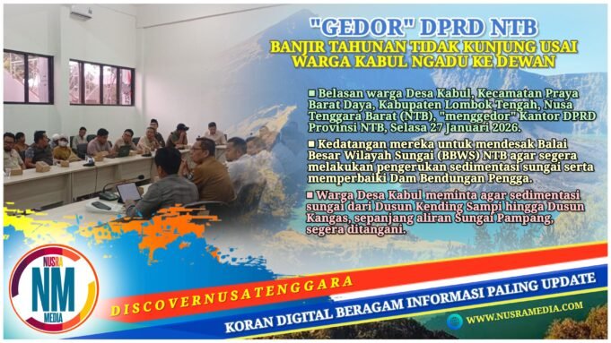 Warga Kabul Minta Solusi Konkret, DPRD NTB Tekan BBWS Ambil Langkah Nyata