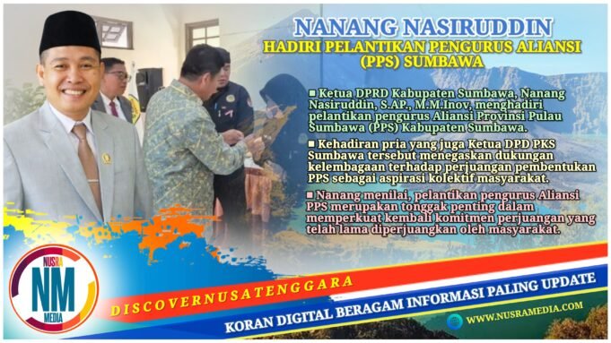 Siap Kawal Aspirasi Daerah, Ketua DPRD : PPS adalah Harapan Bersama Masyarakat Sumbawa