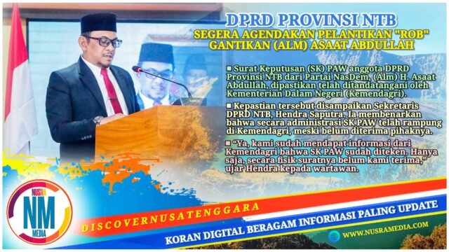 SK PAW Resmi Diteken Kemendagri, Pelantikan Fakhruddin Tinggal Tunggu Jadwal