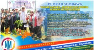 Giliran Sasar Desa Mata Tarano, Bupati Ajak Warga Jaga Hutan Sumbawa