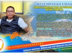 Pemkab Sumbawa Buka Seleksi Terbuka Empat Jabatan Strategis