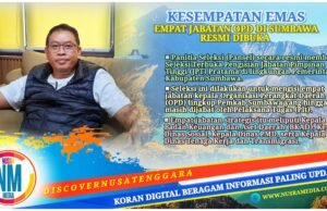 Pemkab Sumbawa Buka Seleksi Terbuka Empat Jabatan Strategis