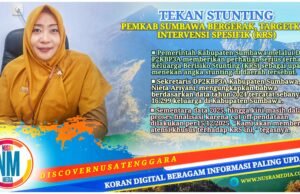 DP2KBP3A Sumbawa Atensi Khusus 16.299 Keluarga Berisiko Stunting
