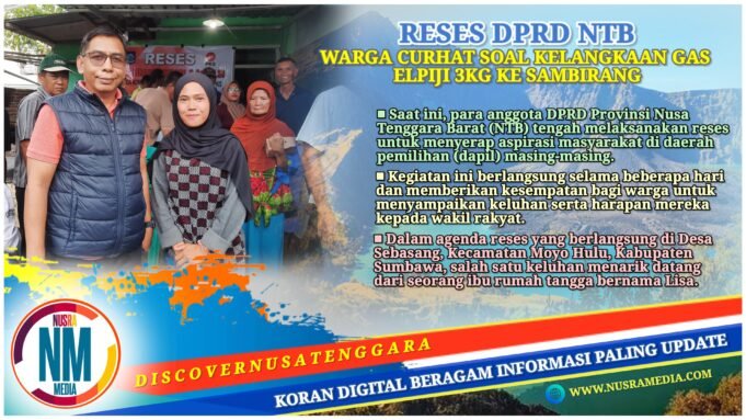 Krisis Gas Melon di Sebasang, Ibu Rumah Tangga Terhimpit, DPRD NTB Desak Tindakan Cepat!