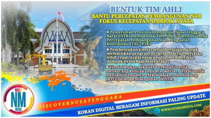 Pemprov NTB Bentuk TAG-P3K
