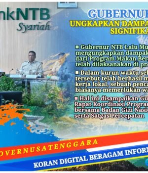 Program MBG NTB Serap 31.509 Tenaga Kerja