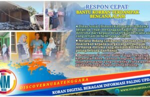 Dinsos Sumbawa Salurkan Bantuan di Sejumlah Kecamatan