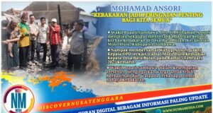 Wakil Bupati Sumbawa Serahkan Bantuan untuk Korban Kebakaran di Desa Batu Bulan
