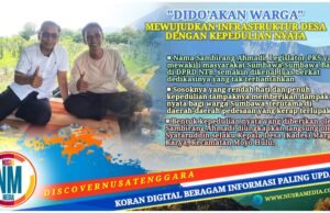 Diam-diam Rutin Bantu Warga, Kepala Desa Marga Karya : “Terimakasih Pak Sambirang Ahmadi”
