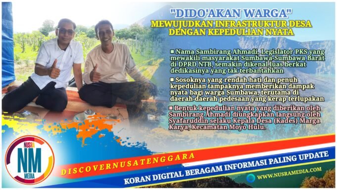 Diam-diam Rutin Bantu Warga, Kepala Desa Marga Karya : “Terimakasih Pak Sambirang Ahmadi”