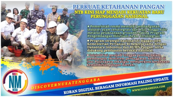 Tak Lagi Bergantung pada Jawa, NTB Bangun Industri Ayam Terintegrasi dari Hulu hingga Hilir