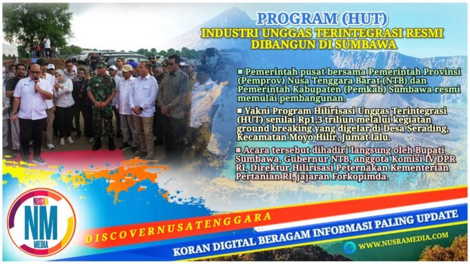 Program Hilirisasi Unggas Terintegrasi : Investasi Senilai Rp1,3 Triliun