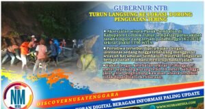 Longsor Tutup Jalur Wisata Pusuk–Sembalun, Pemprov NTB “Gercep” Pulihkan Akses