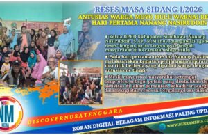 Sasar Dua Titik, Ketua DPRD Sumbawa “Dihujani” Aspirasi Warga
