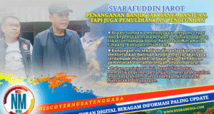 Bupati Sumbawa Tinjau Langsung Lokasi Banjir Bandang Empang, Serahkan Bantuan untuk Warga Terdampak